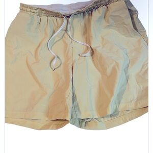 Lululemon Men's License to Train Linerless Short 7" Tan Size L Mesh Breathable